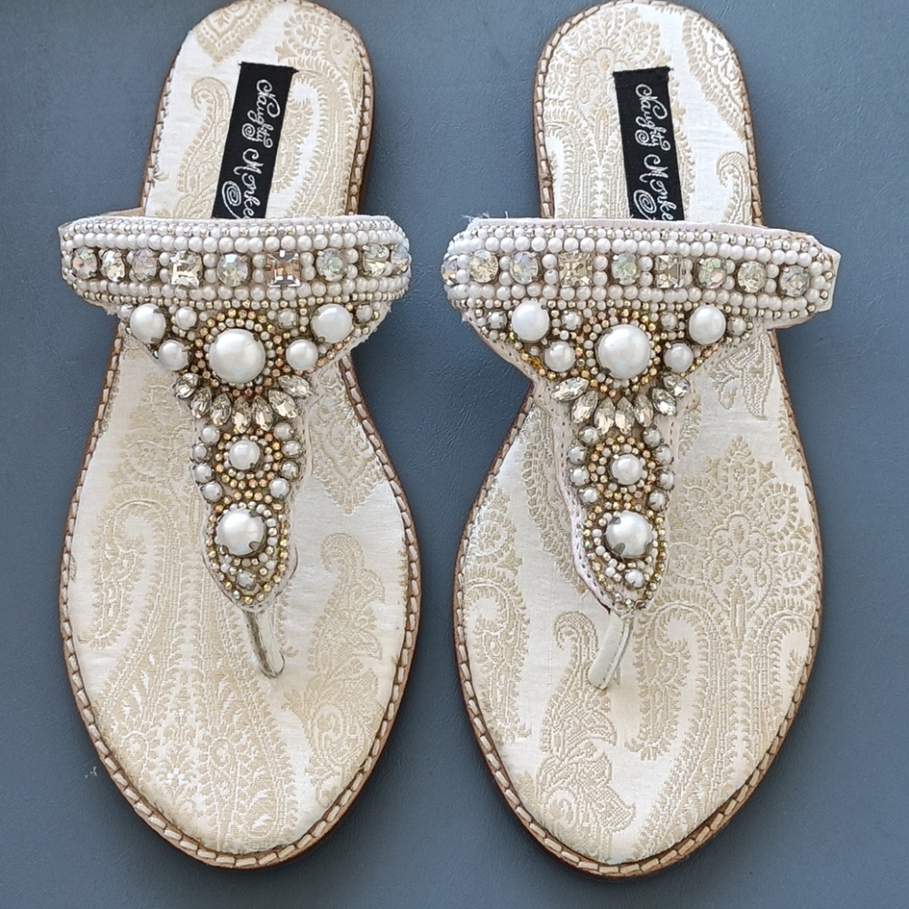 Naughty Monkey sandals, size 7.5